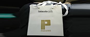 Logo Paradisi Abbigliamento uomo donna e bambino a Sabaudia (Latina)