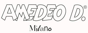 Logo Amedeo D. abbigliamento uomo donna bambino, calzature, accessori Milano