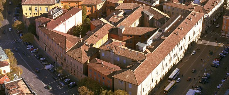 Ex Ospedale Sant'Agostino Modena - foto aerea