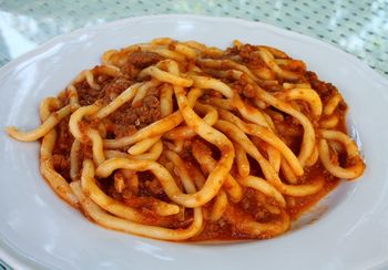 Pici al ragù