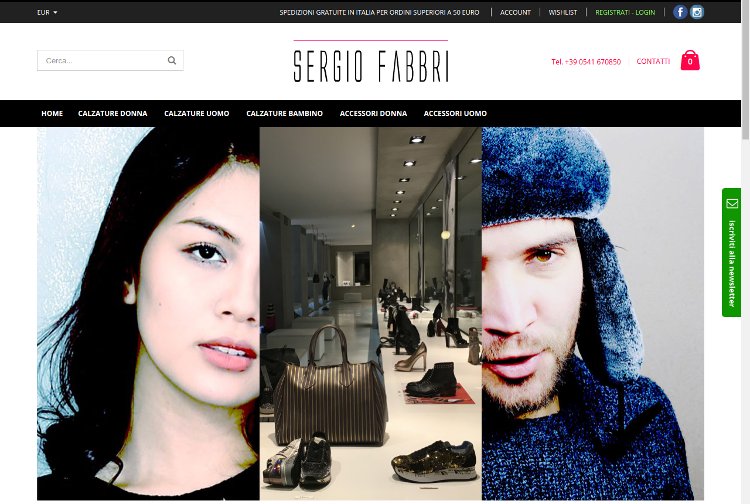 Sergio Fabbri e-commerce