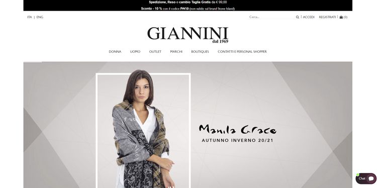 Sito Giannini Shop Online